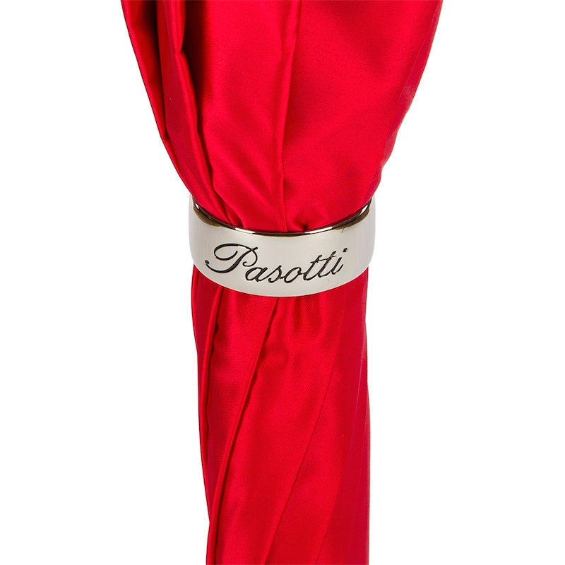 Bright Red Polka Dots Umbrella Double Cloth - Umbrella