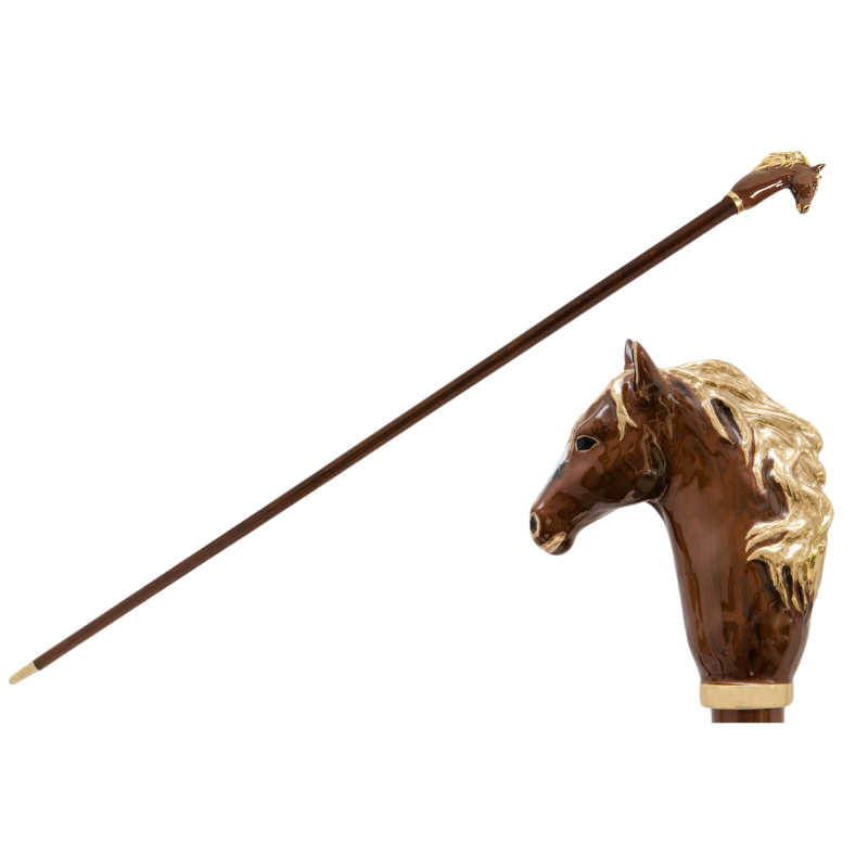 Brown Horse Cane - Canes