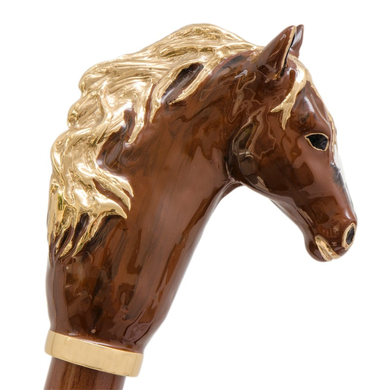 Brown Horse Luxurious Umbrella - Umbrella