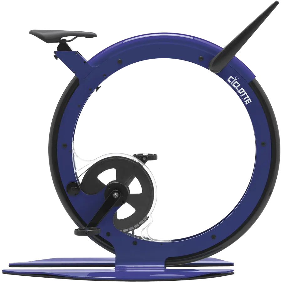 Steel Exercise bike Blue