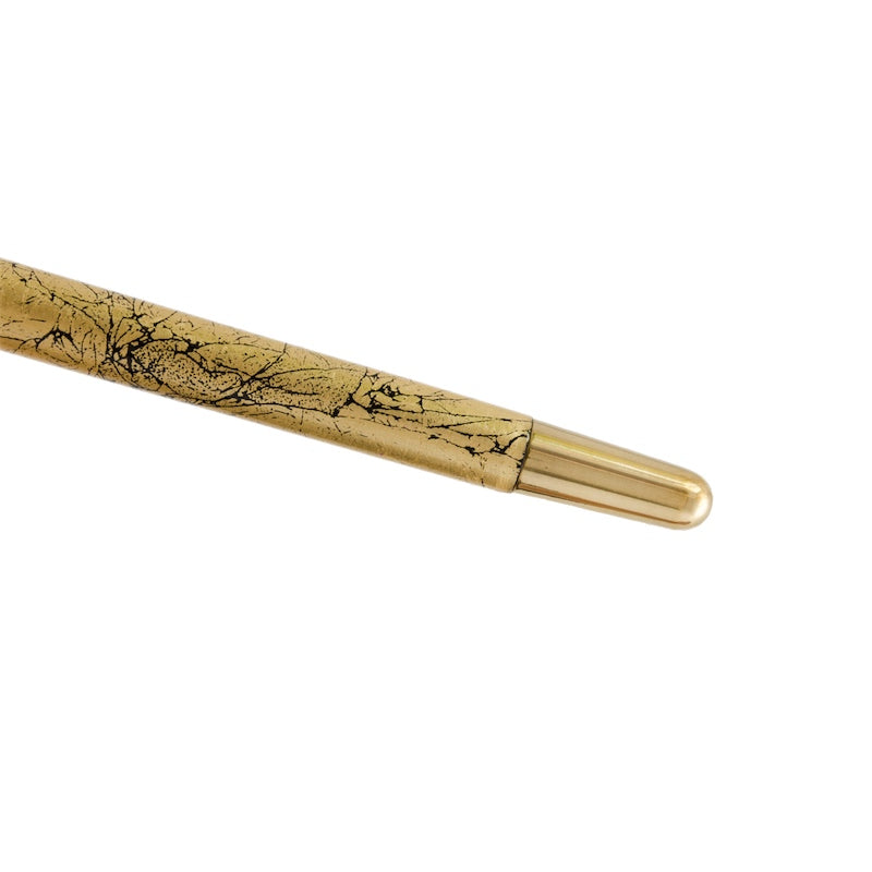 Crystal Ball Cane Gold Shaft - Canes