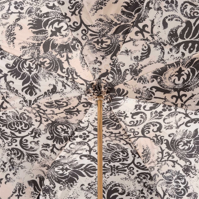 Floral Doodles Umbrella with Leaves Double Cloth - Umbrella