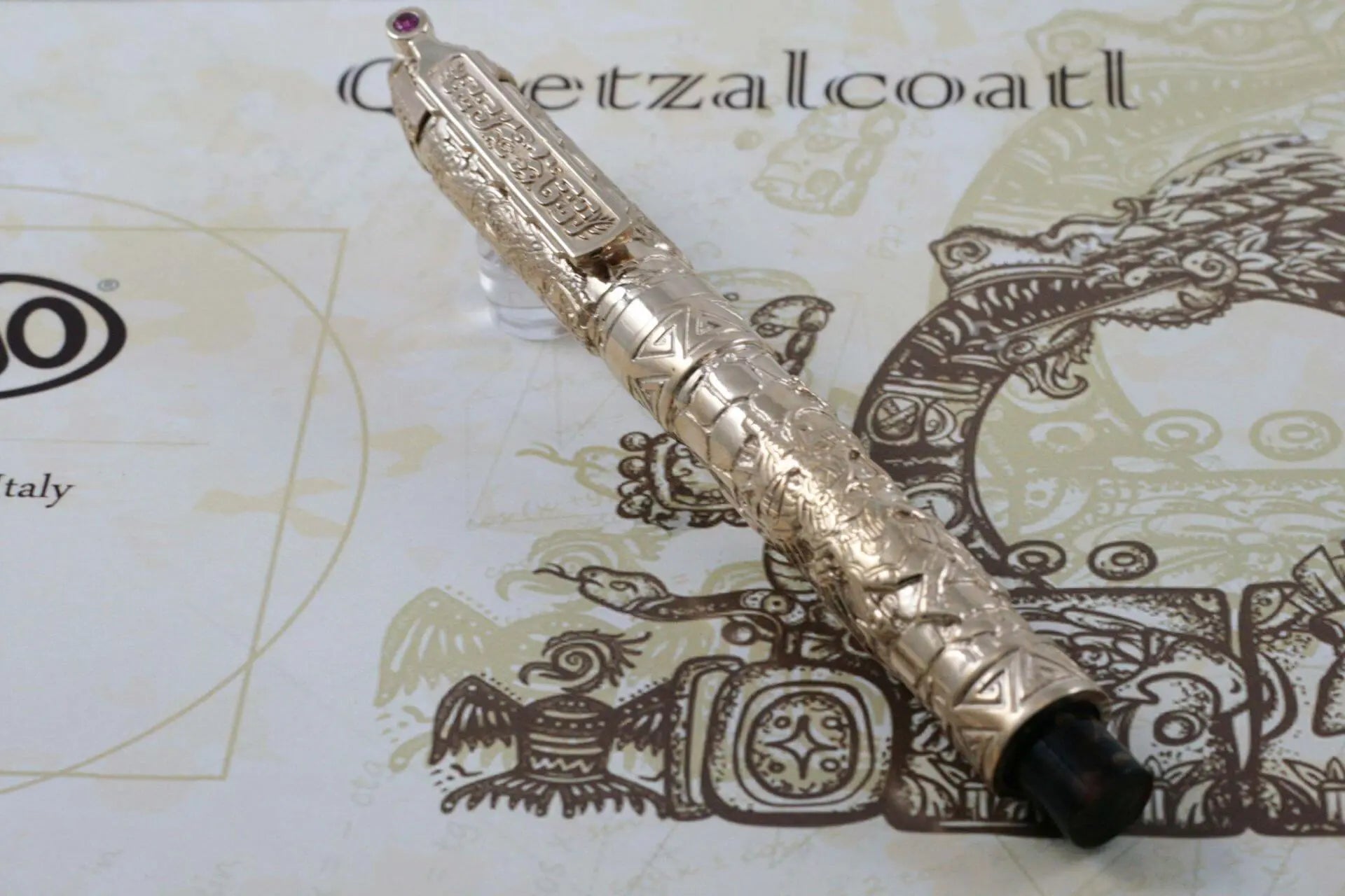 Exclusieve Quetzalcoatl vulpen