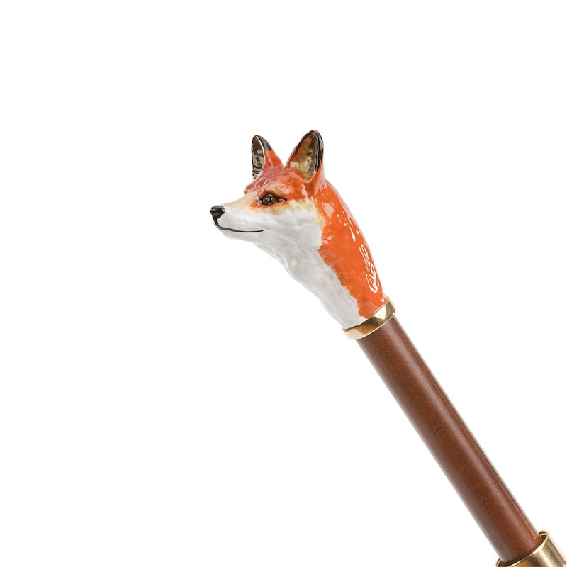 Fox Umbrella with Case and Ring - Umbrella