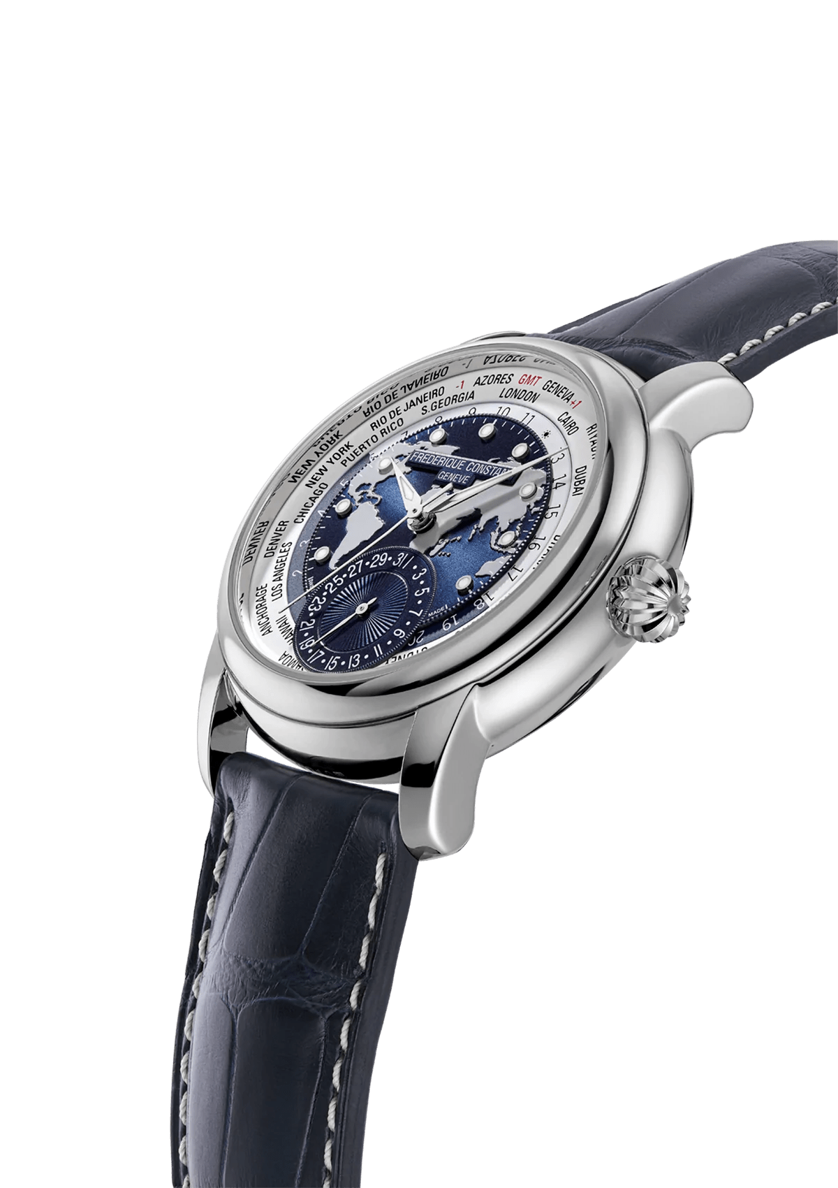 FREDERIQUE CONSTANT CLASSICS WORLDTIMER | FC-718NWWM4H6 Wonders of Luxury - Frederique Constant