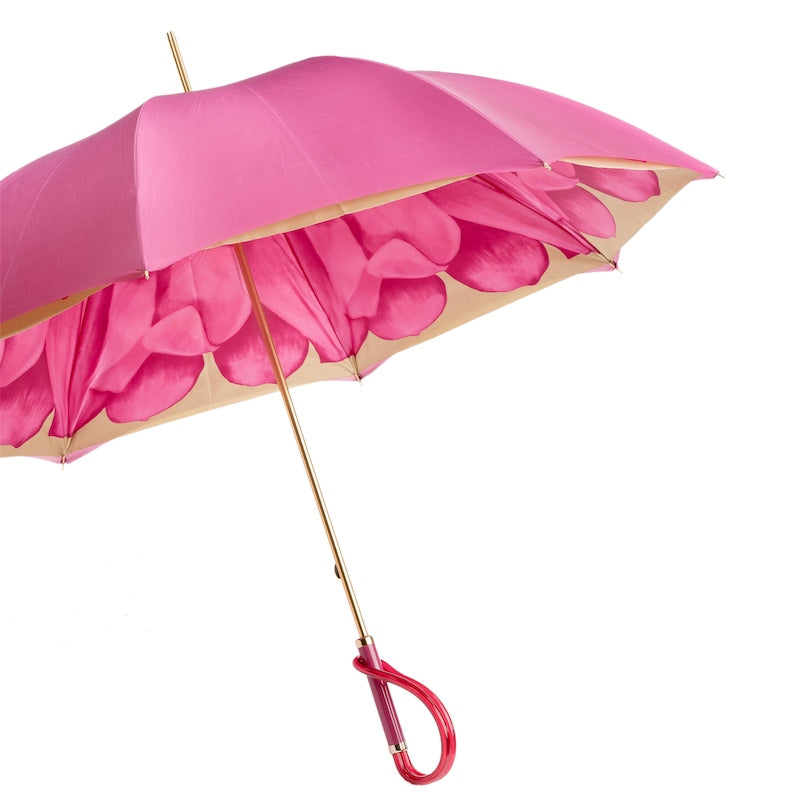 Fuchsia Dahlia Paraplu Dubbel Doek - Paraplu
