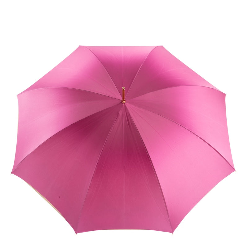 Fuchsia Dahlia Paraplu Dubbel Doek - Paraplu