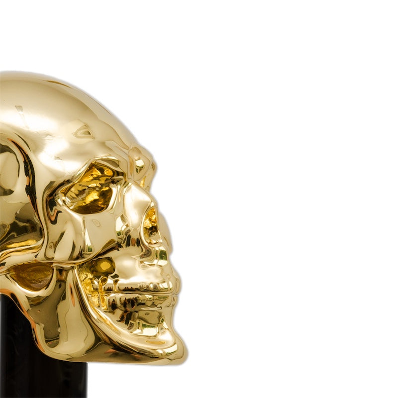 Gouden schedel schoenlepel