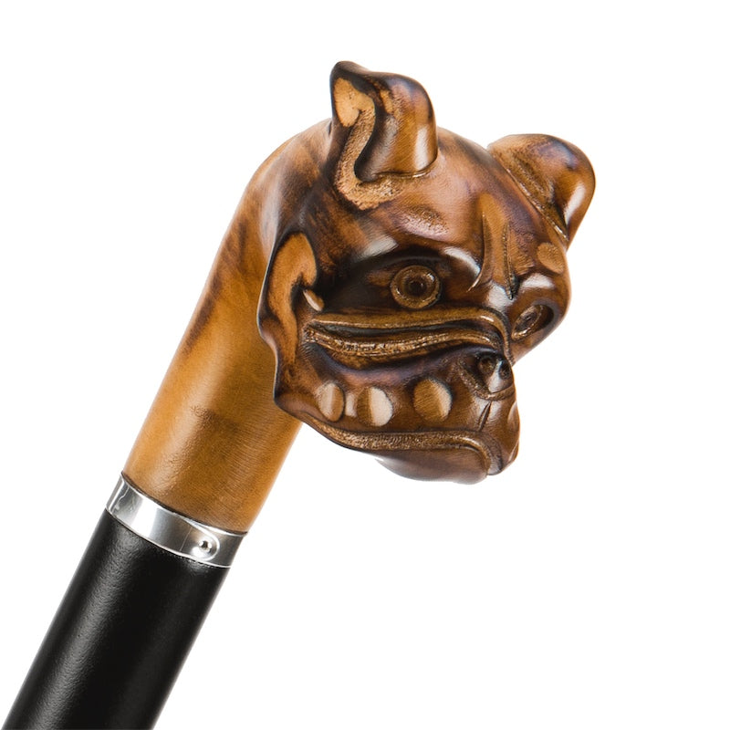 Handgesneden Bulldog Paraplu - Paraplu