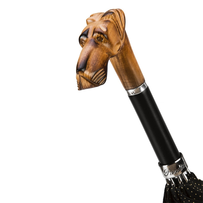 Hand Carved Great Dane Umbrella - Umbrella