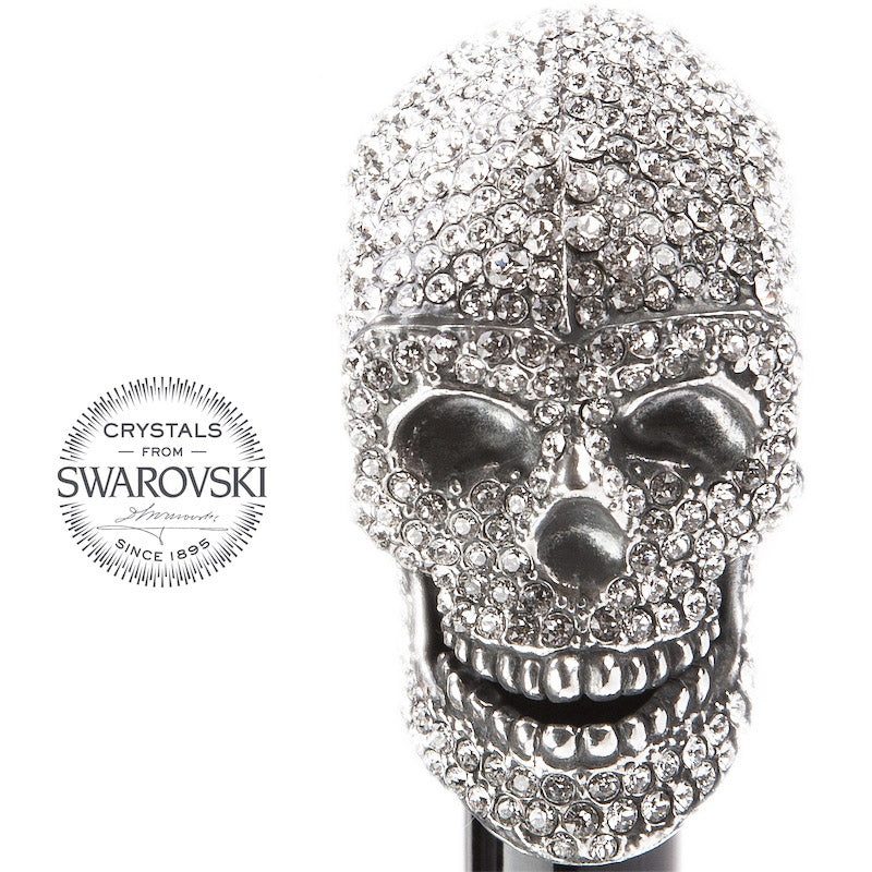 Luxe Swarovski® Schedel Paraplu - Paraplu