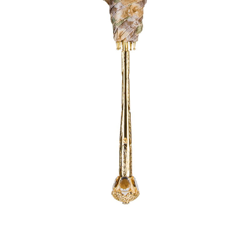 Manual Opening Flowered Parasol Rainproof - Umbrella
