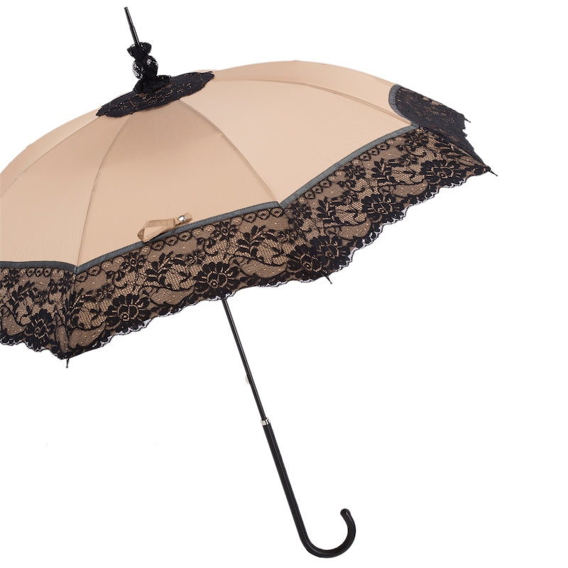 Handmatig te openen kanten parasol - Paraplu