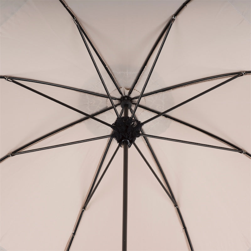 Handmatig te openen kanten parasol - Paraplu