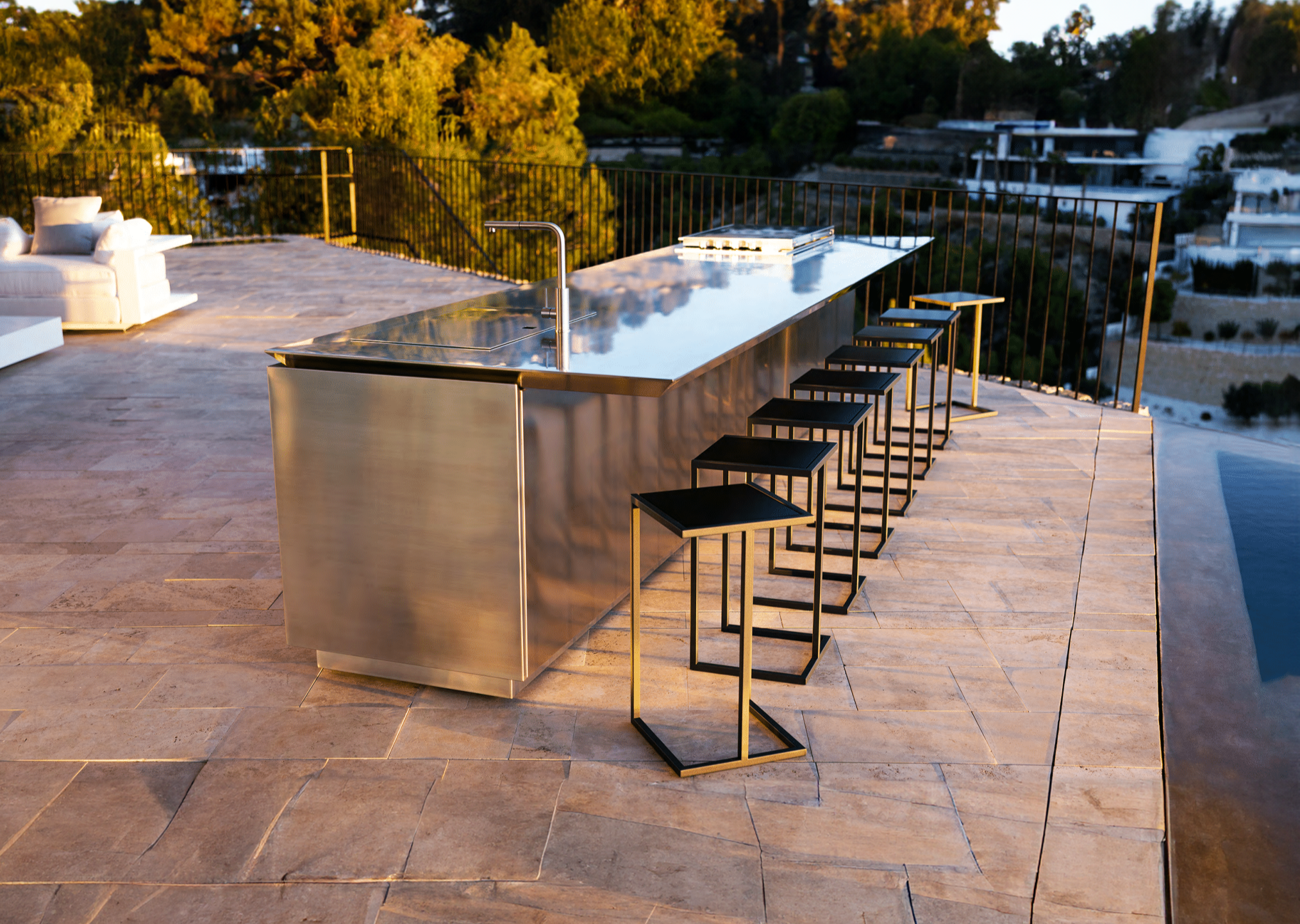 Outdoor kitchen Empire Diamond Steel
