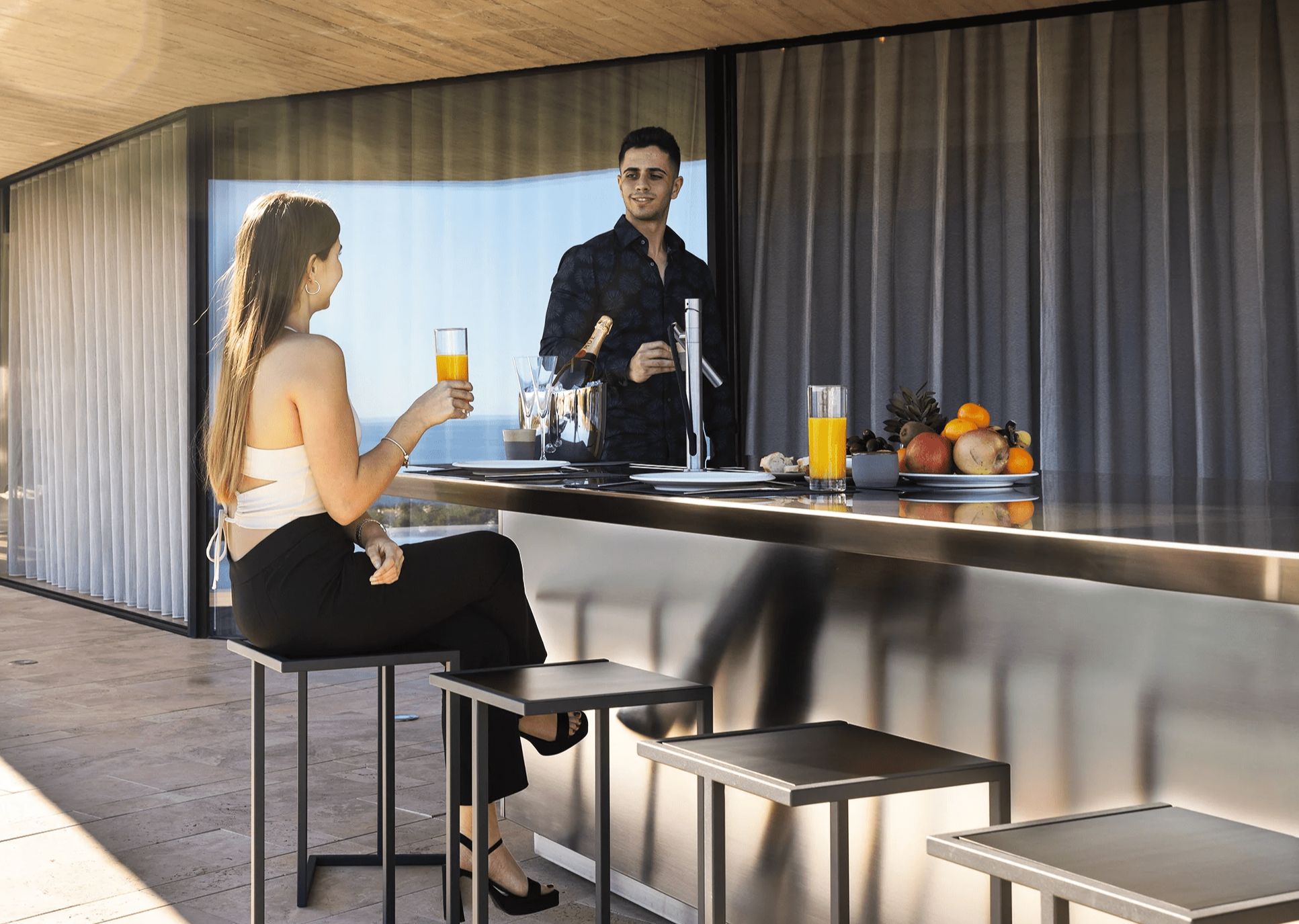 Outdoor kitchen Empire Diamond Steel