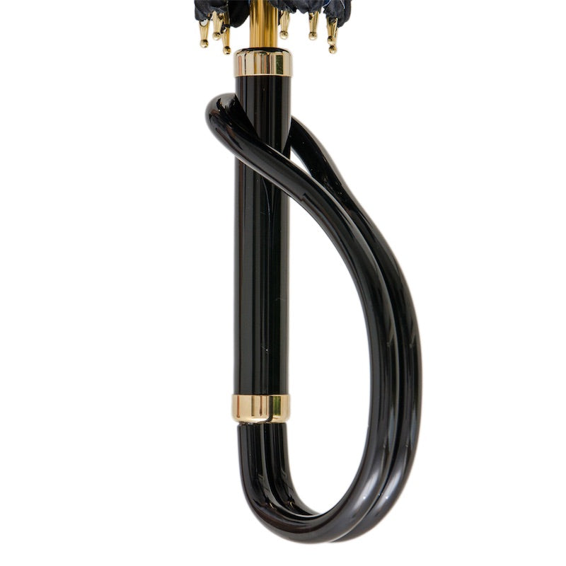 Paraplu met dierenprint in blauw - Paraplu