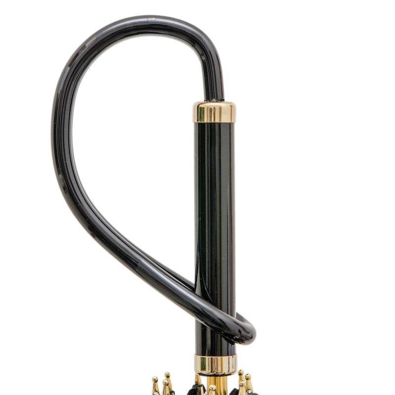 Paraplu met dierenprint in blauw - Paraplu