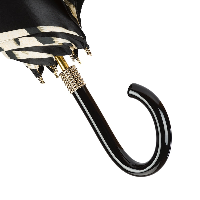 Zwarte Tijger Paraplu Dubbel Doek - Paraplu