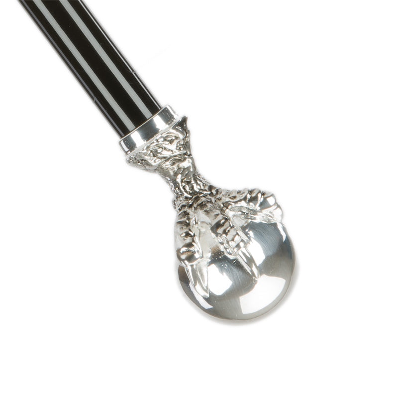 Zwarte paraplu met klauwgreep - Paraplu