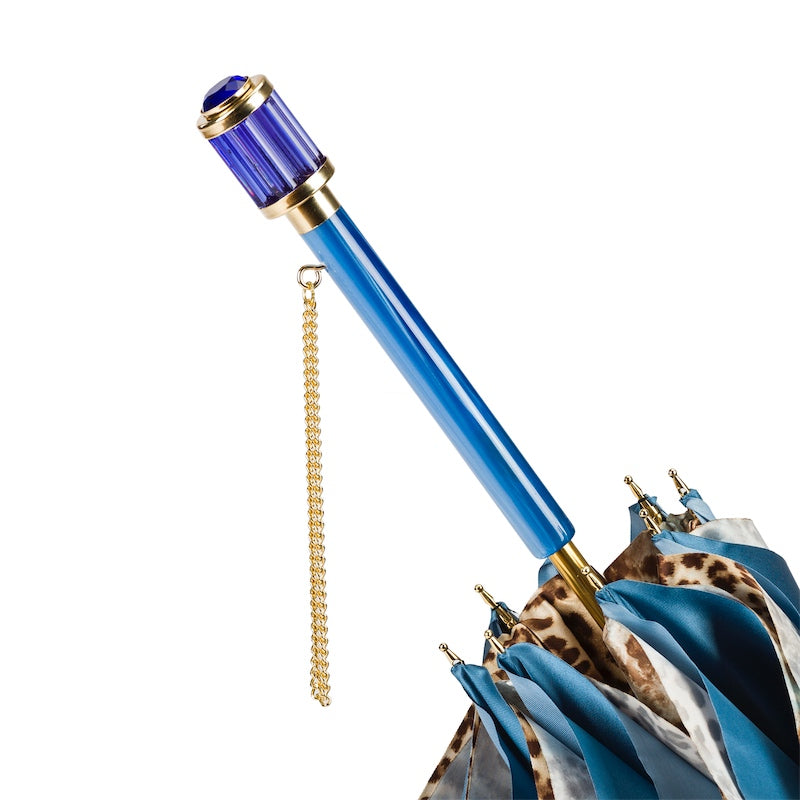 Blauwe Animalier Paraplu Dubbele Doek - Paraplu