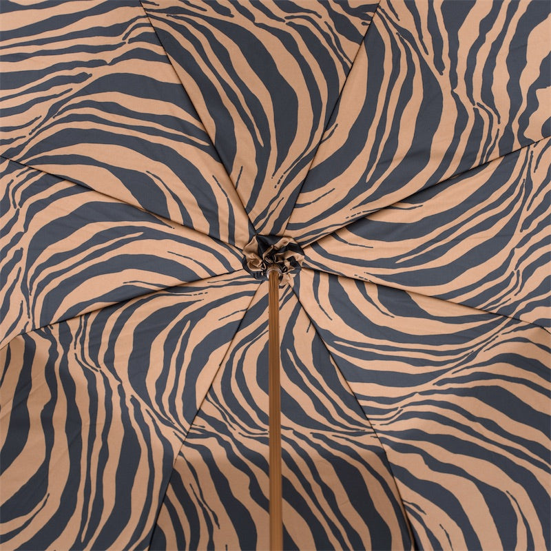 Bruine zebraprint paraplu - Paraplu
