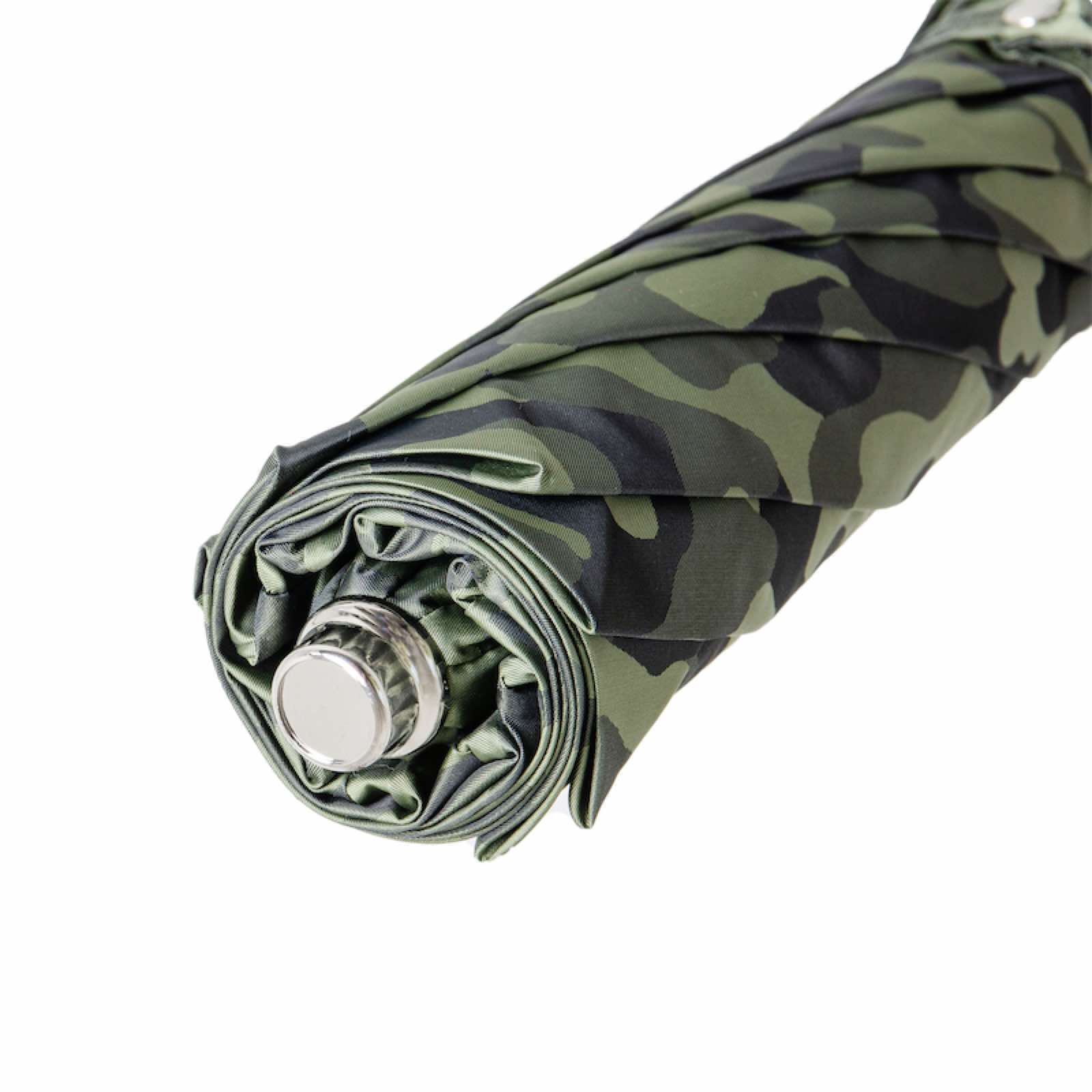 Camouflage Skull Handle Folding Umbrella - Umbrella