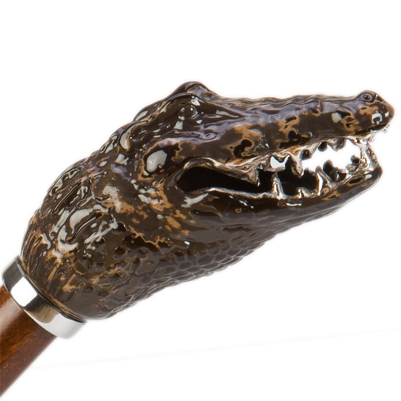 Camouflage paraplu met krokodillen handvat - Paraplu