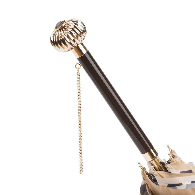 Klassieke kleuren stippen paraplu dubbele doek - paraplu