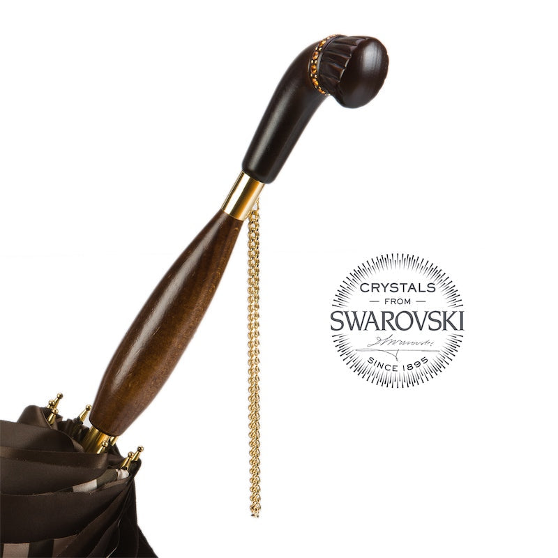 Klassieke elegante gestreepte paraplu - Paraplu