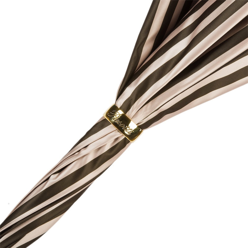 Klassieke elegante gestreepte paraplu - Paraplu