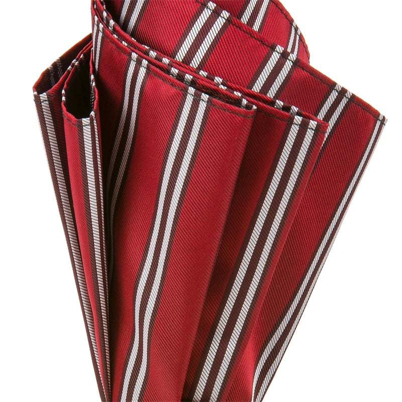 Classic Striped Umbrella Bamboo Handle - Umbrella