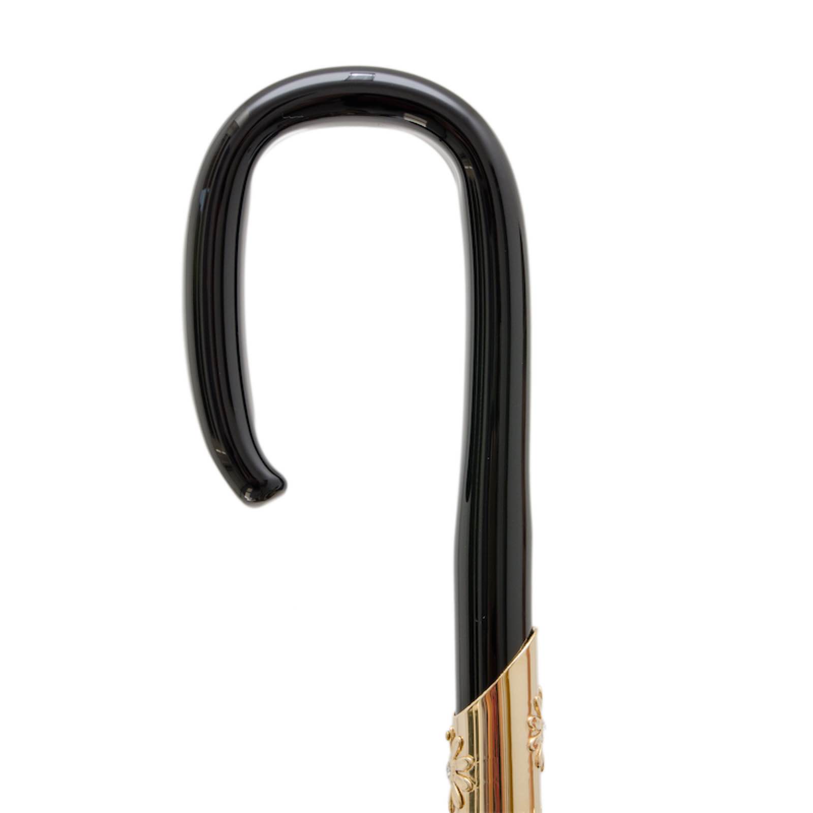 Crèmekleurige bloemenparaplu dubbele doek - Paraplu