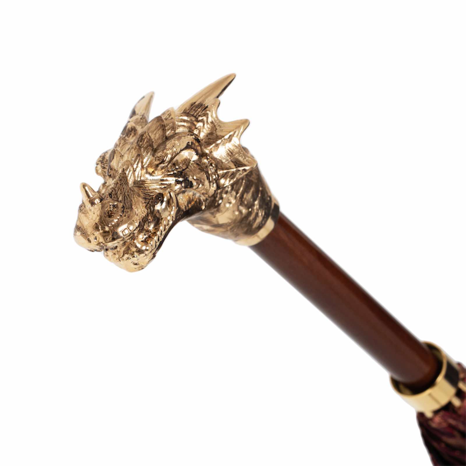 Golden Dragons Burgundy Paraplu - Paraplu