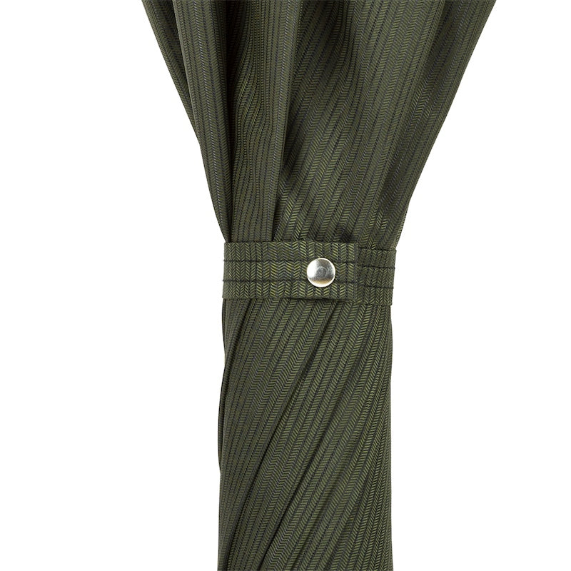 Groene paraplu zilveren leeuw handvat - Paraplu