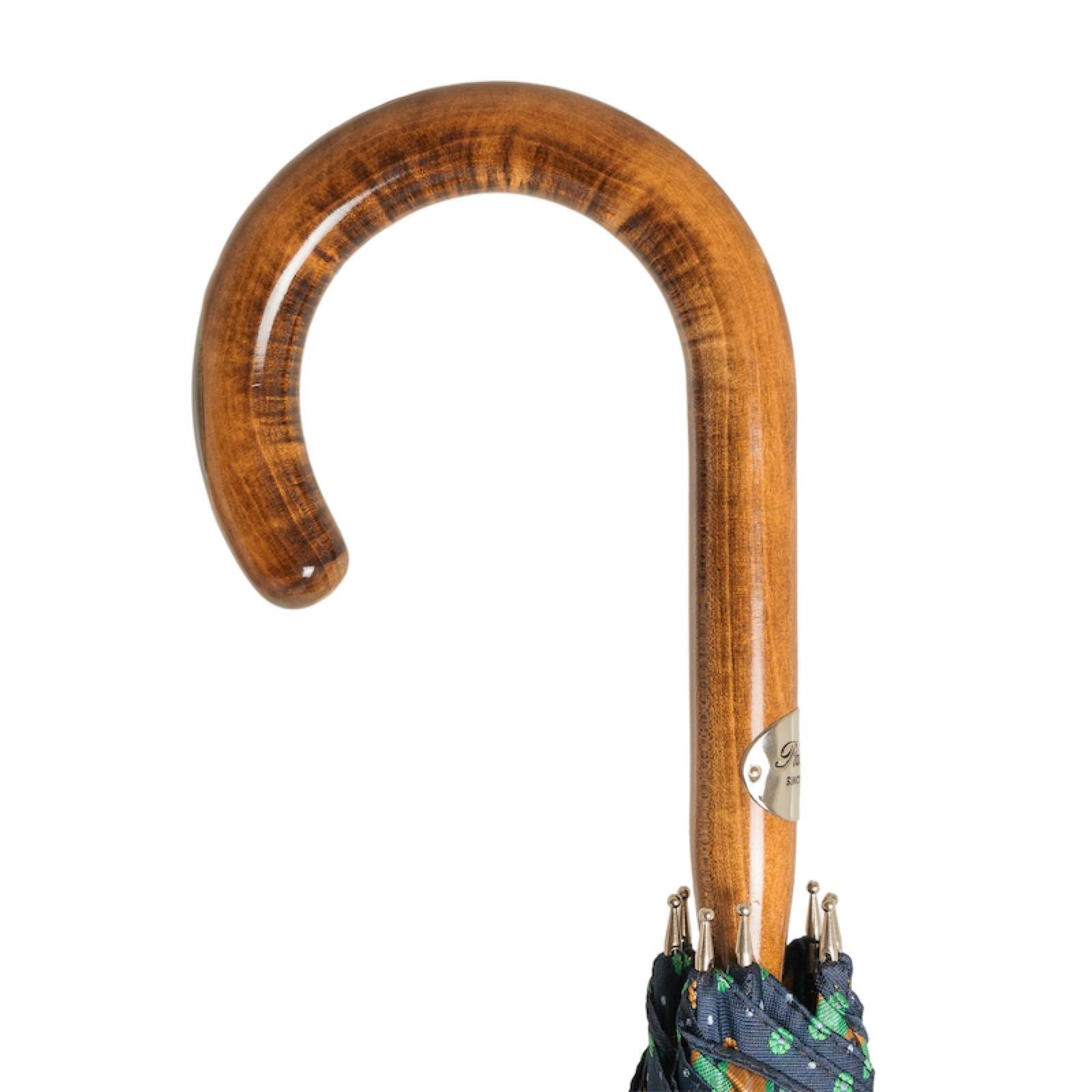 Esdoornstokparaplu met kleine bloemen - Paraplu