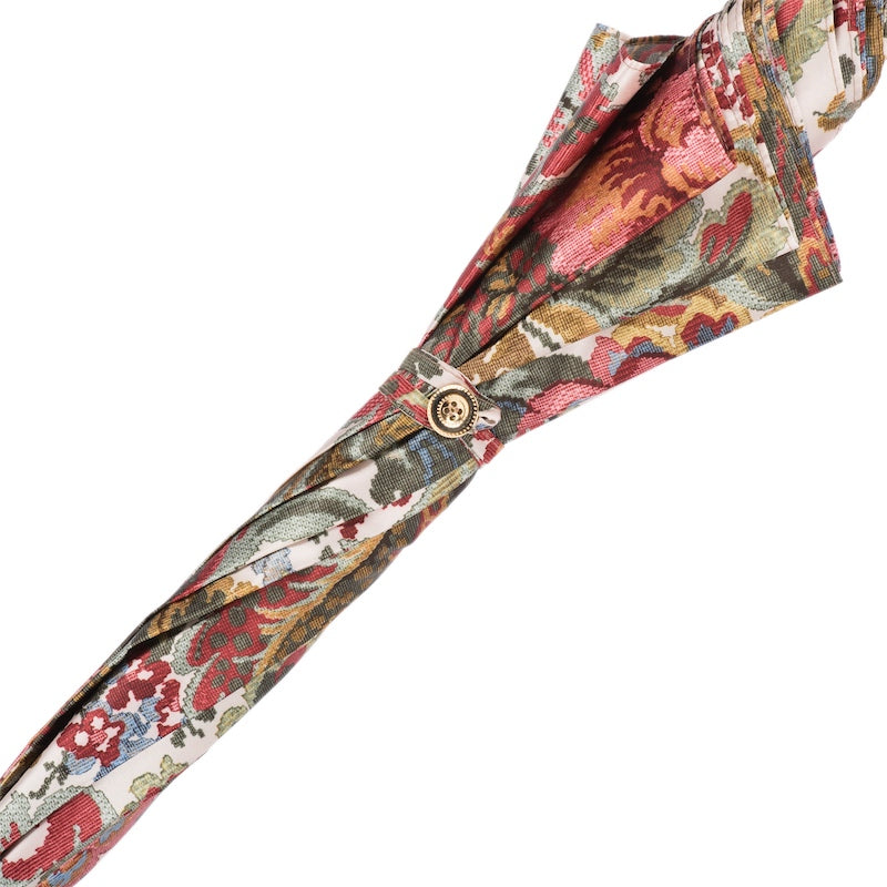 Paisley Parasol met Bamboe Handvat - Paraplu
