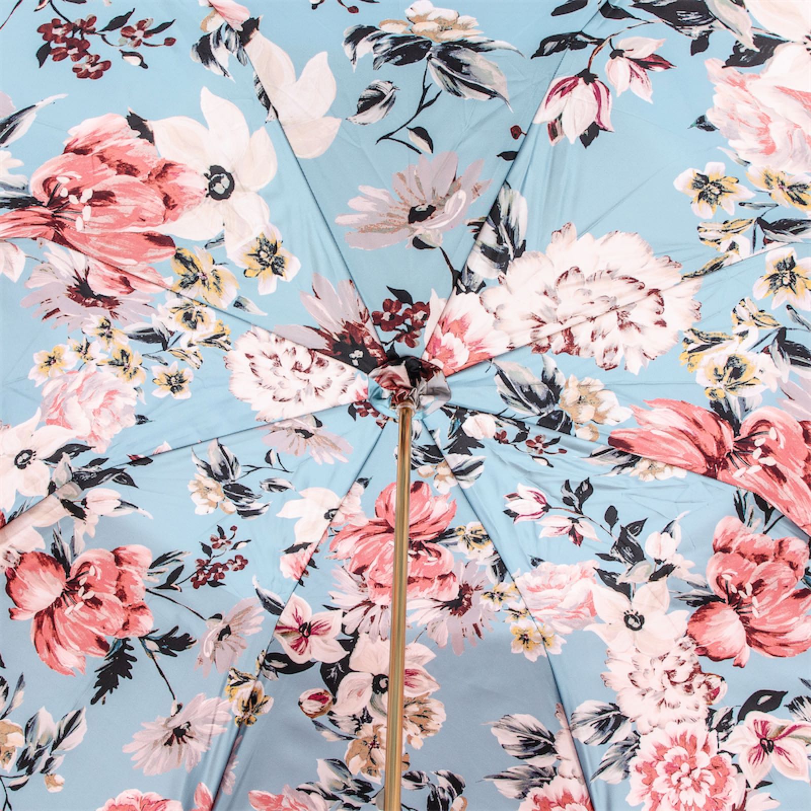 Roze paraplu met bloem - Paraplu