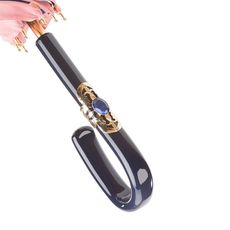 Roze paraplu met bloemen - Paraplu