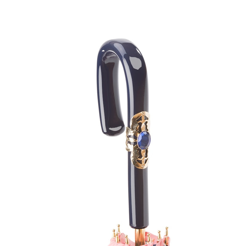 Roze paraplu met bloemen - Paraplu