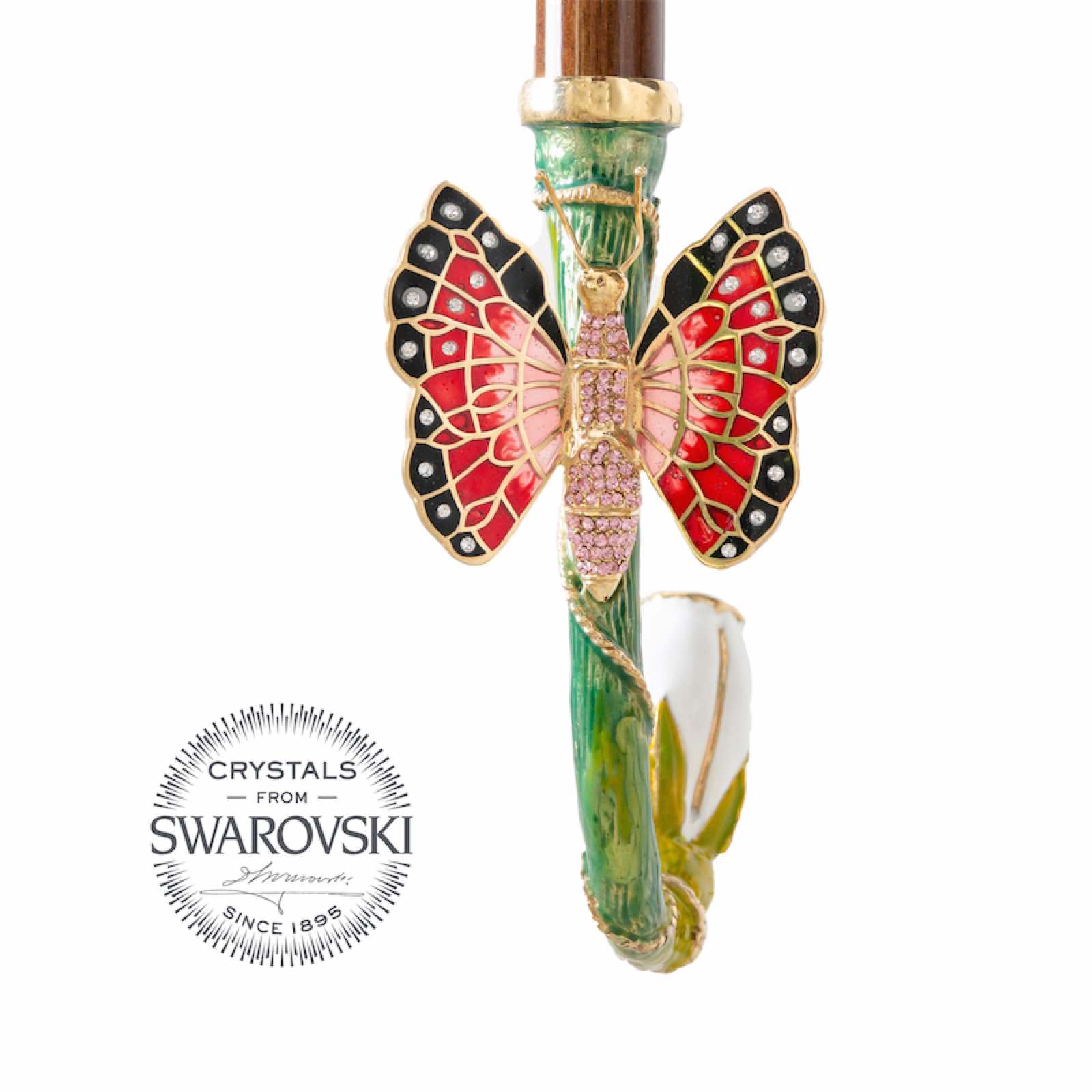 Rode vlinderparaplu - Paraplu