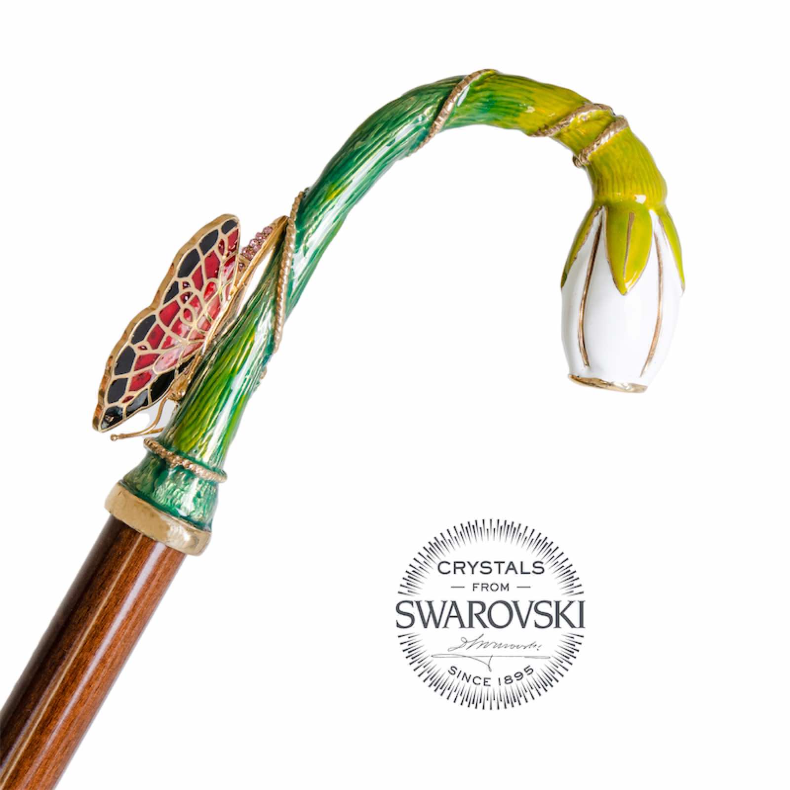 Rode vlinderparaplu - Paraplu