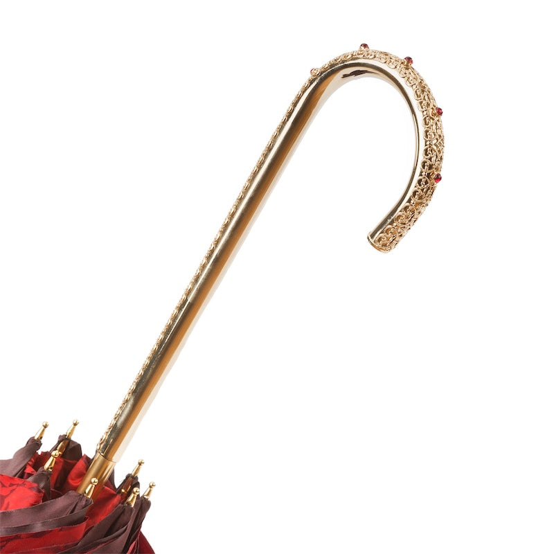 Rode Rozen Paraplu Dubbele Doek - Paraplu