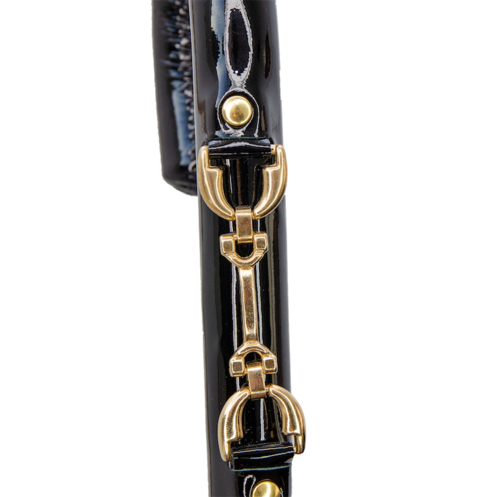 Rode paraplu met teugels print dubbele doek - paraplu