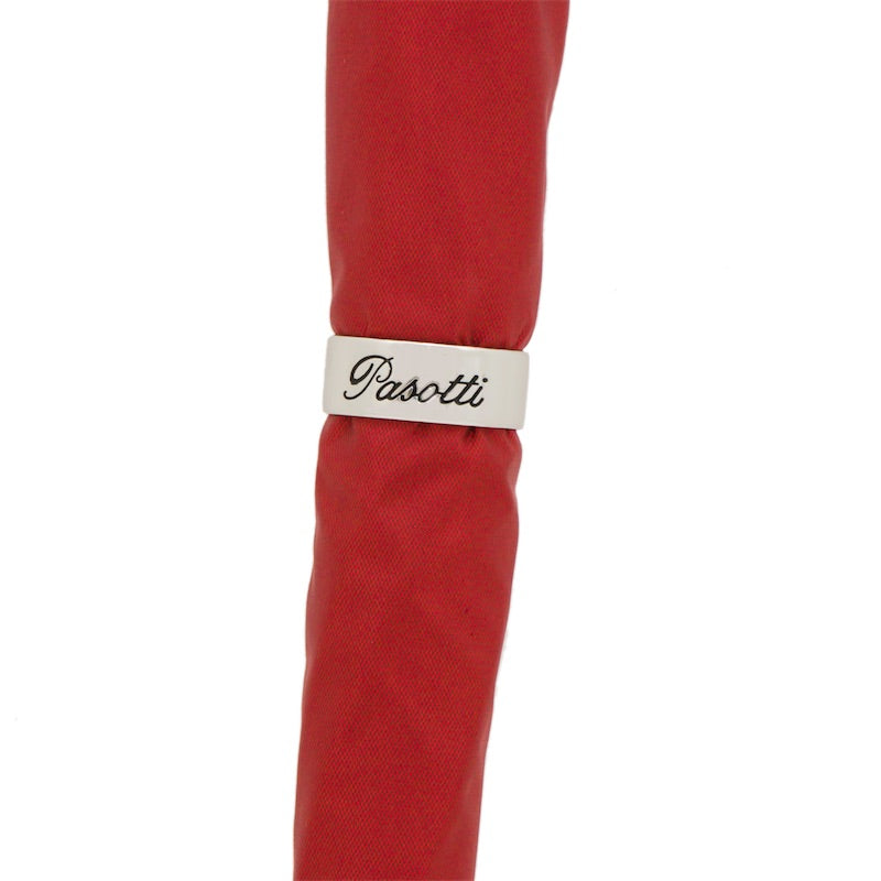 Rode paraplu met zilveren hond - Paraplu