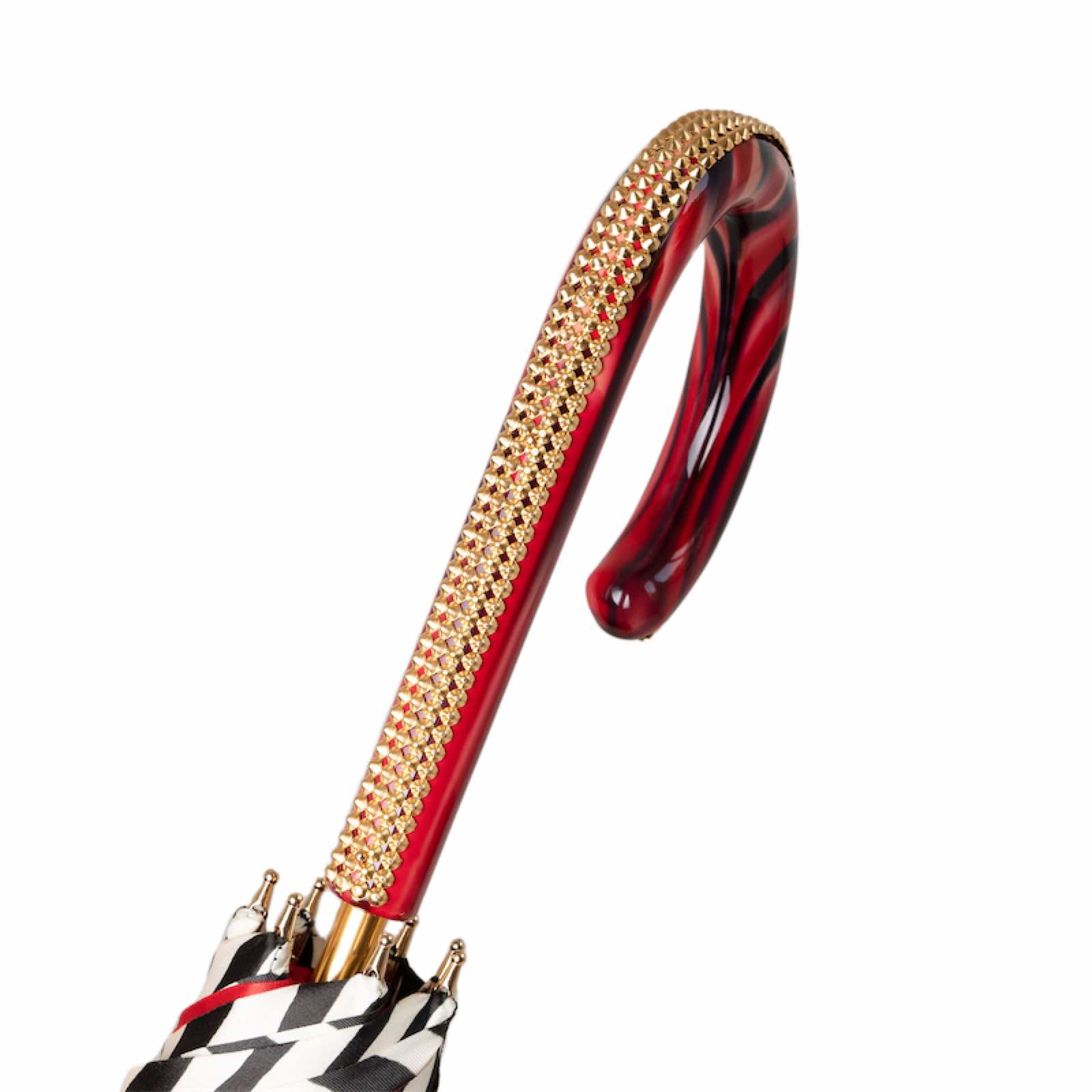 Rode Zebra Paraplu - Paraplu