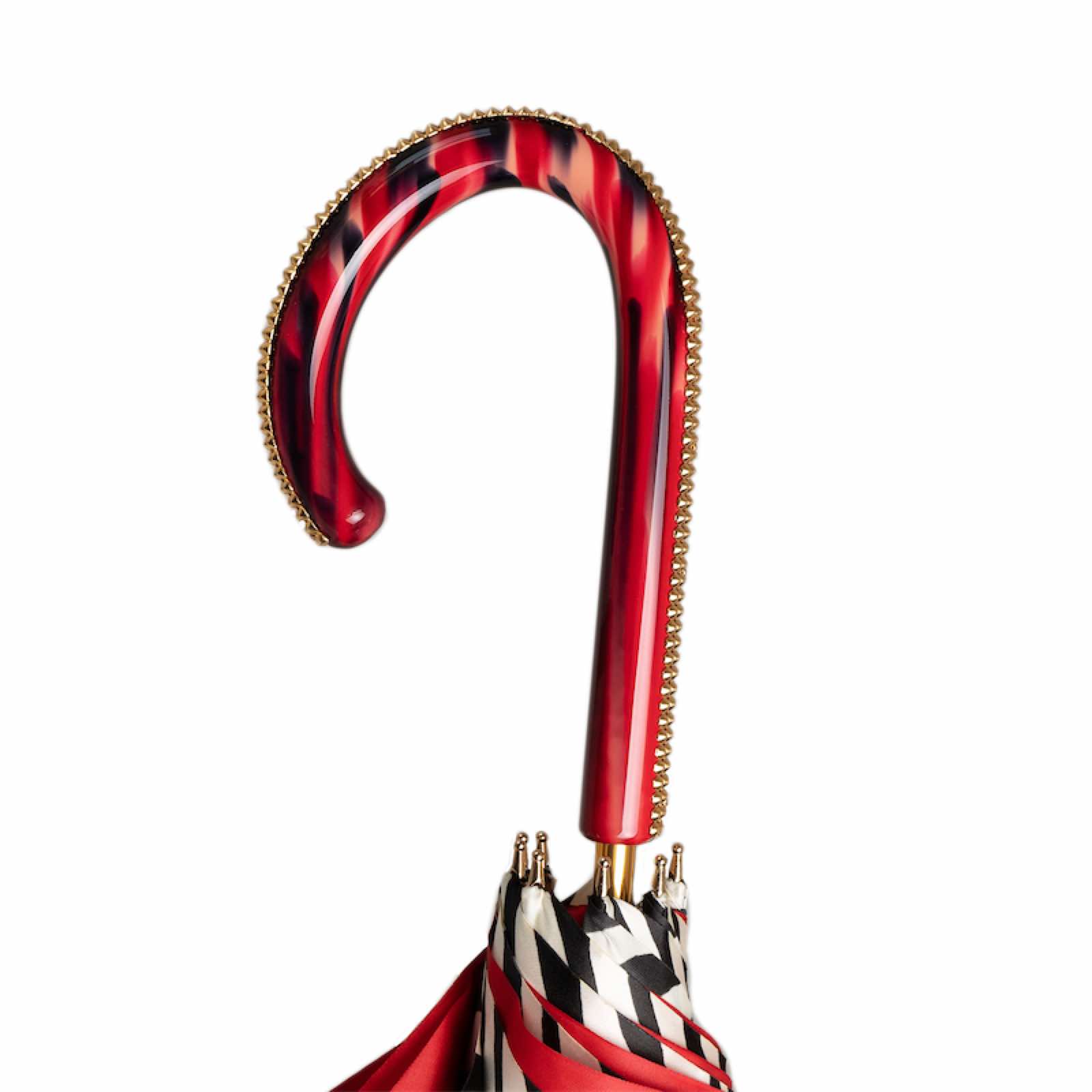 Rode Zebra Paraplu - Paraplu