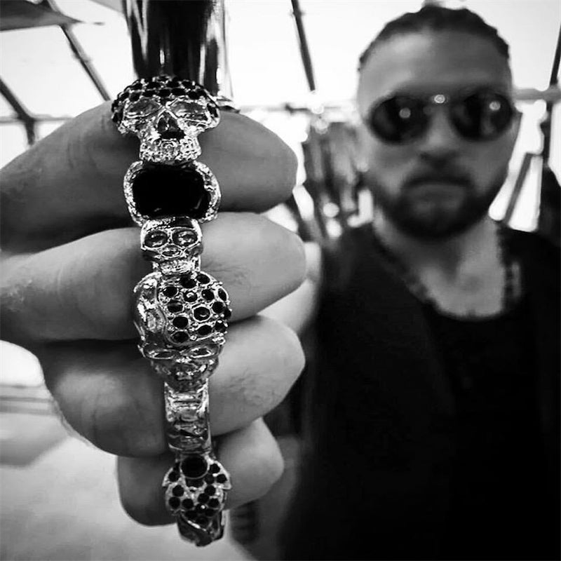 Zilveren Knuckleduster Paraplu - Paraplu