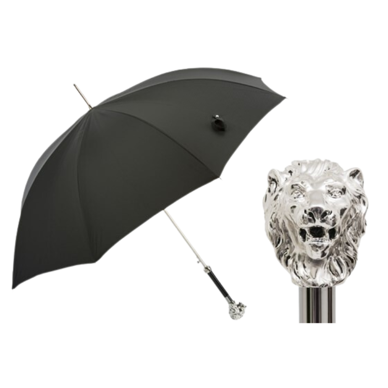 Silver Lion Umbrella - Umbrella