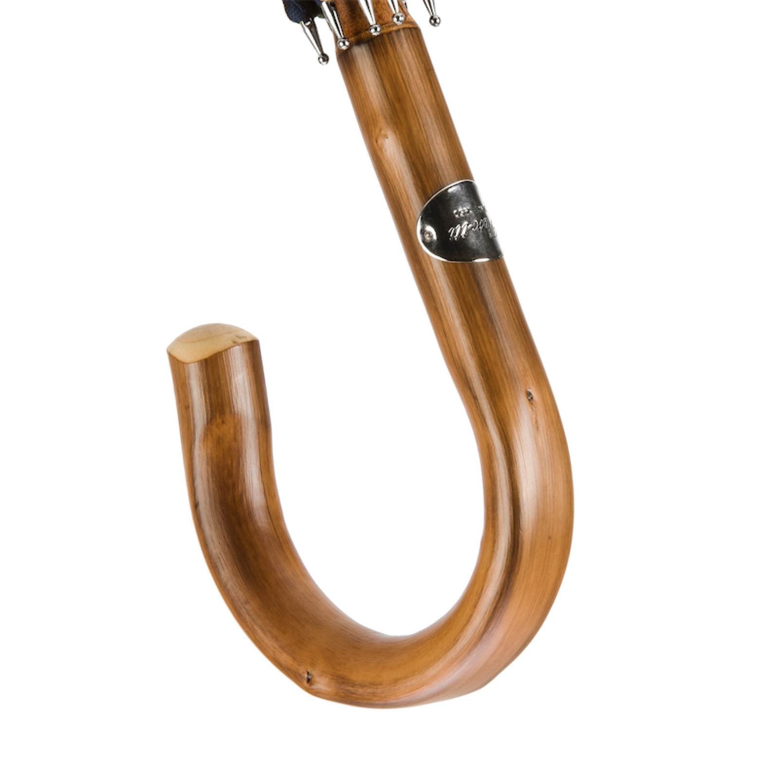 Stevige kastanjerode en zwarte paraplu - Paraplu